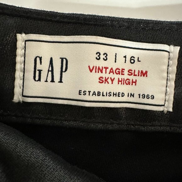 *NEW* Gap Foil Vintage Slim Jeans - Picture 10 of 12
